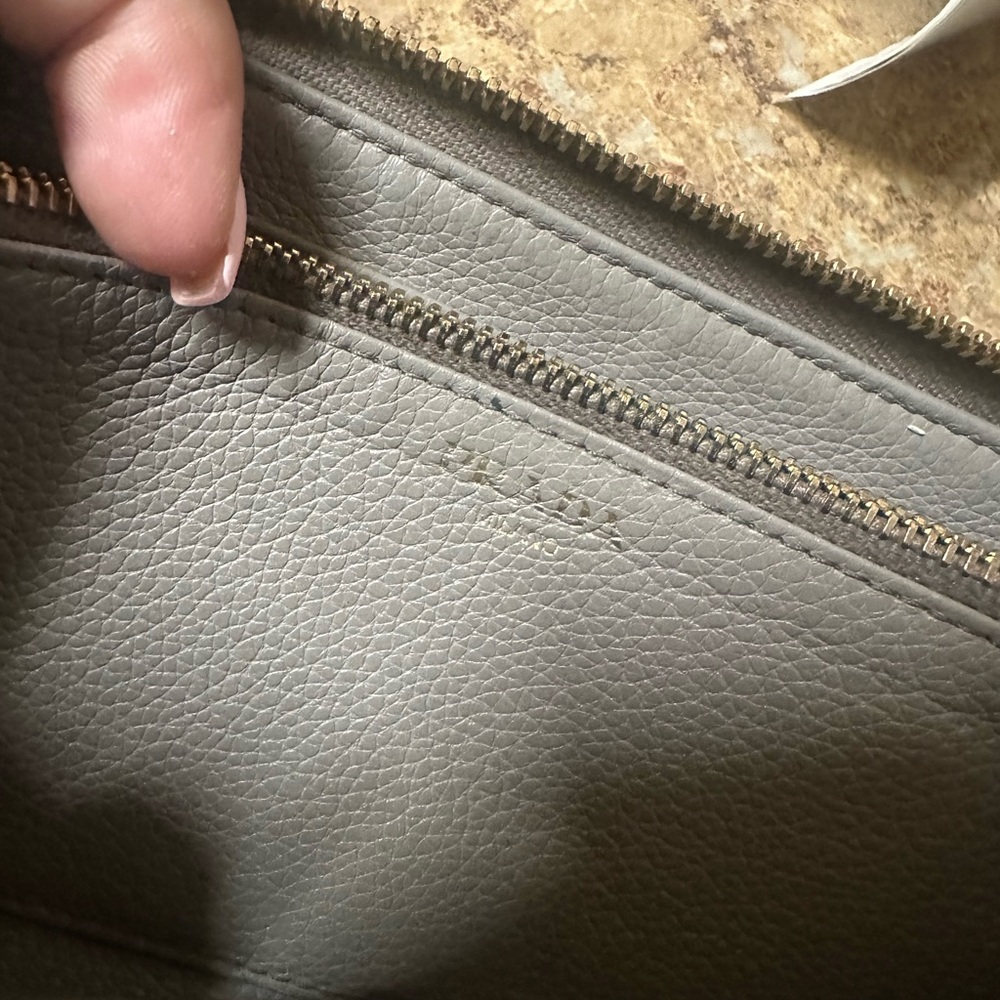 Prada Gray Leather Wallet - Picture 7 of 13